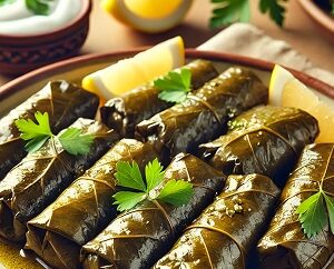 Feuilles de vigne farcies