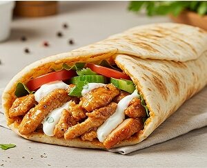 Sandwich chawarma poulet