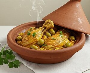 Tajine de poulet aux olives